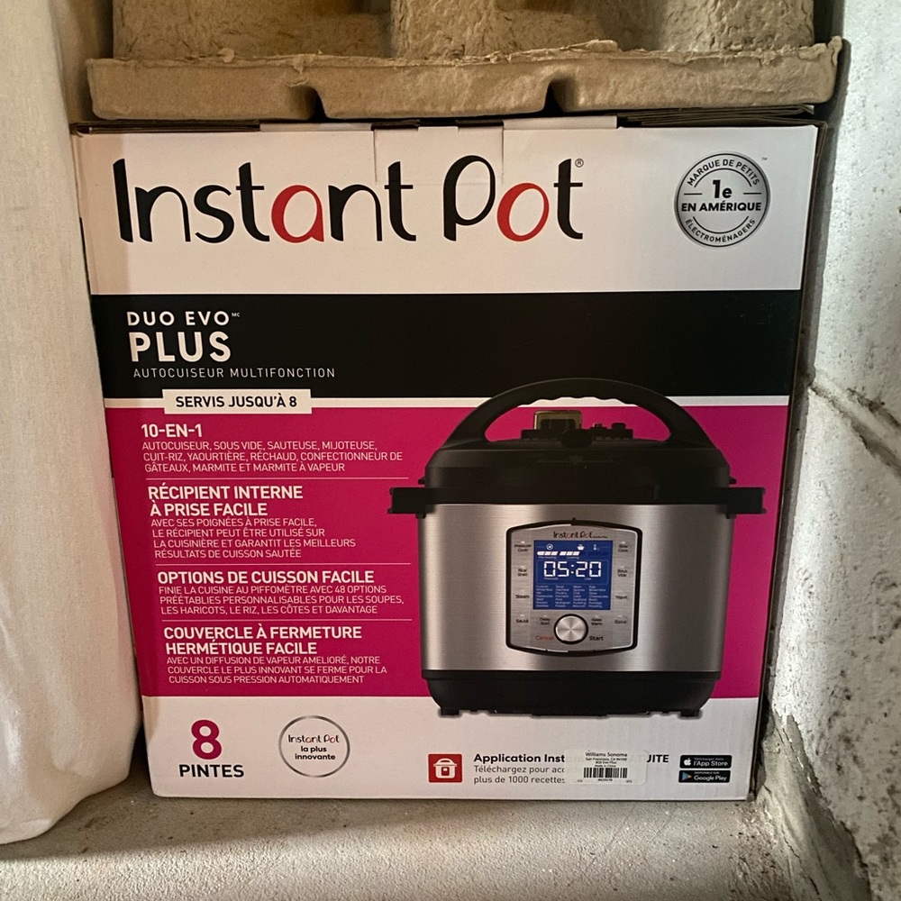 Duo Evo Plus Instapot